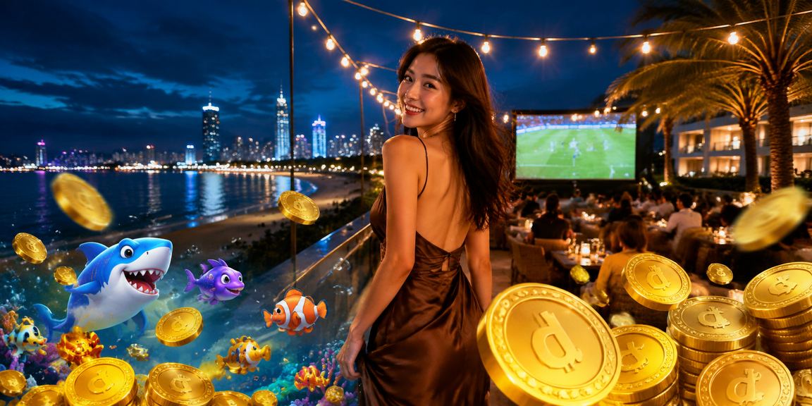 Người chơi tại Đà Nẵng trải nghiệm slots và live casino trực tuyến qua điện thoại trong quán cà phê